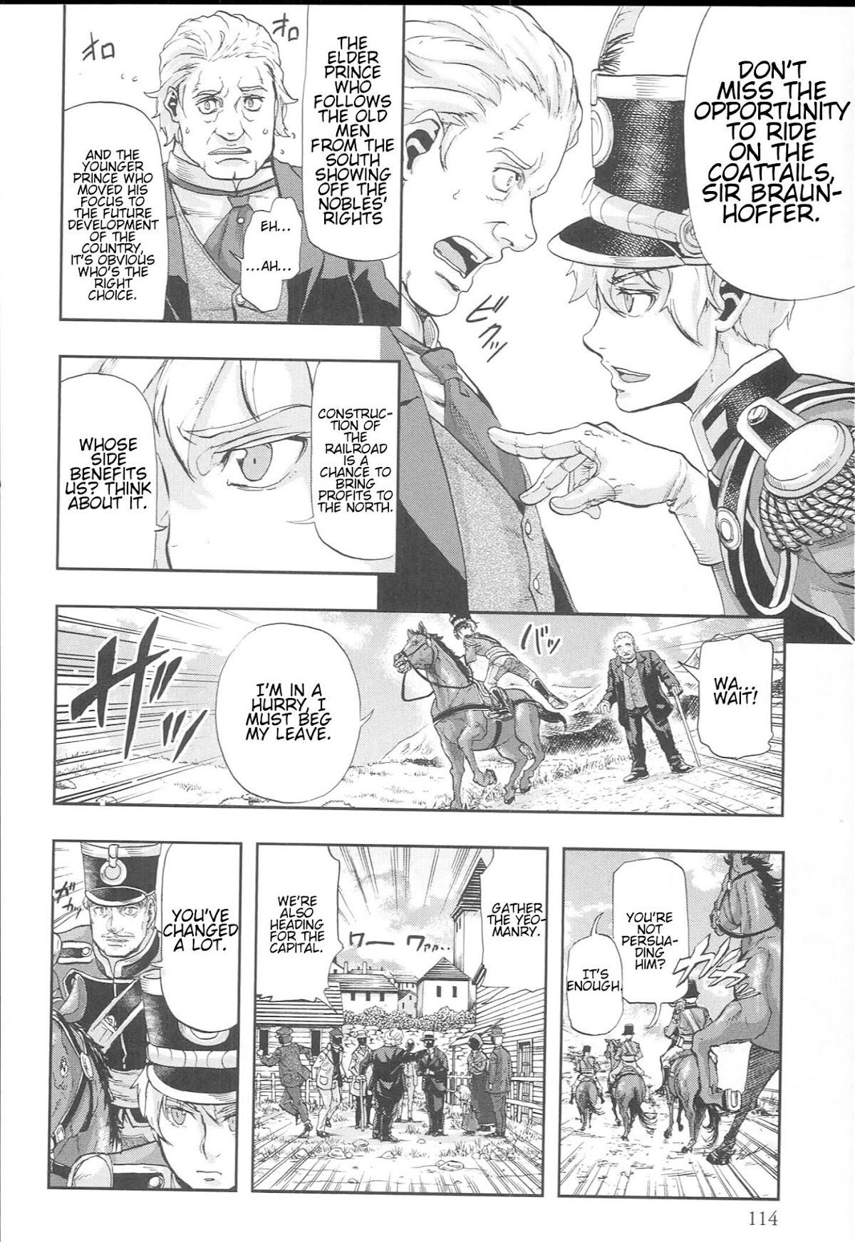 Gunka no Baltzar Chapter 50 page 24 - Chapter 50: Rules of War