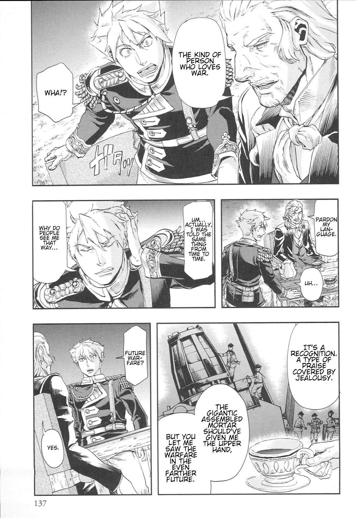 Gunka no Baltzar Chapter 51 page 15 - Chapter 51: Center of the Continent