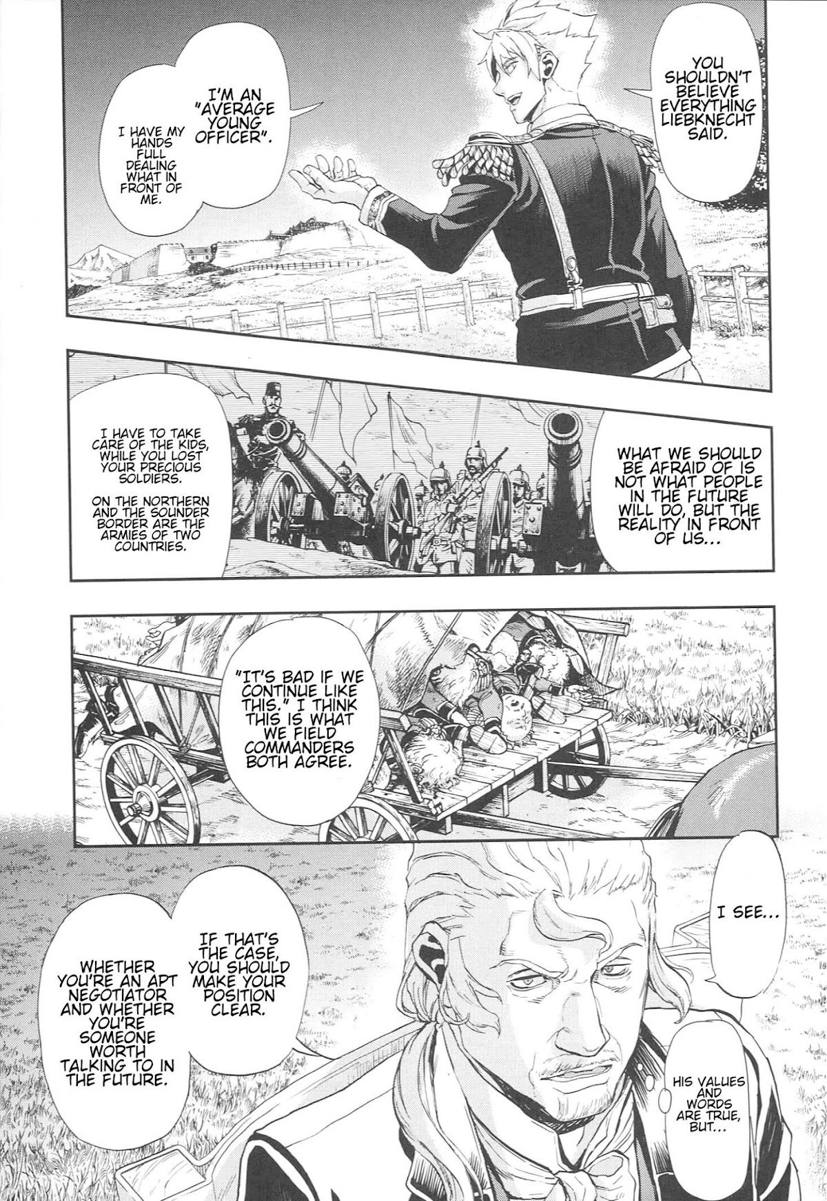 Gunka no Baltzar Chapter 51 page 21 - Chapter 51: Center of the Continent