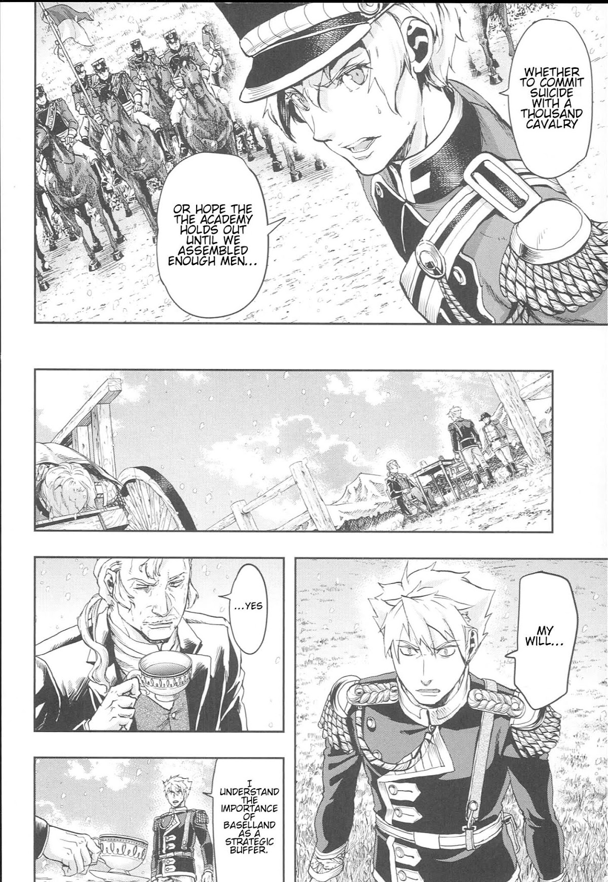Gunka no Baltzar Chapter 52 page 12 - Chapter 52: End of the Negotiation