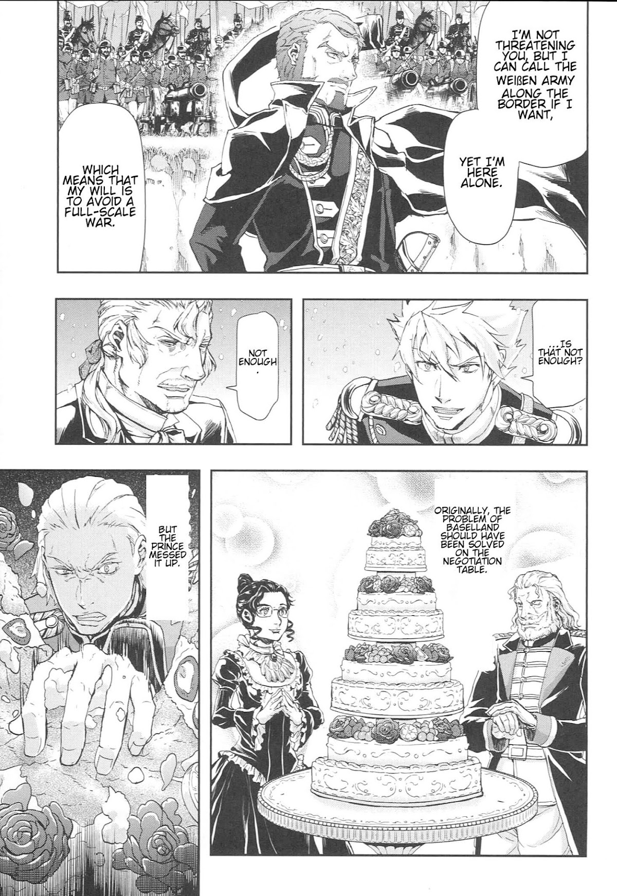 Gunka no Baltzar Chapter 52 page 13 - Chapter 52: End of the Negotiation