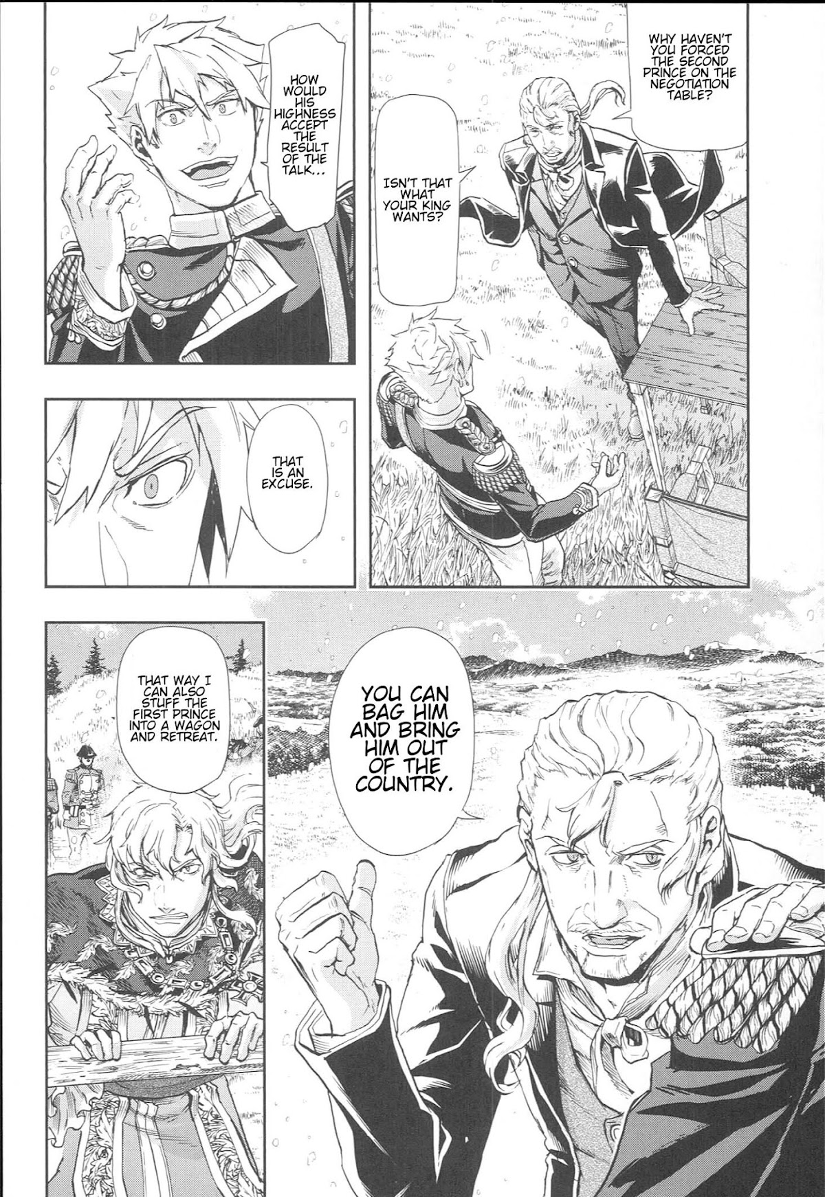 Gunka no Baltzar Chapter 52 page 14 - Chapter 52: End of the Negotiation