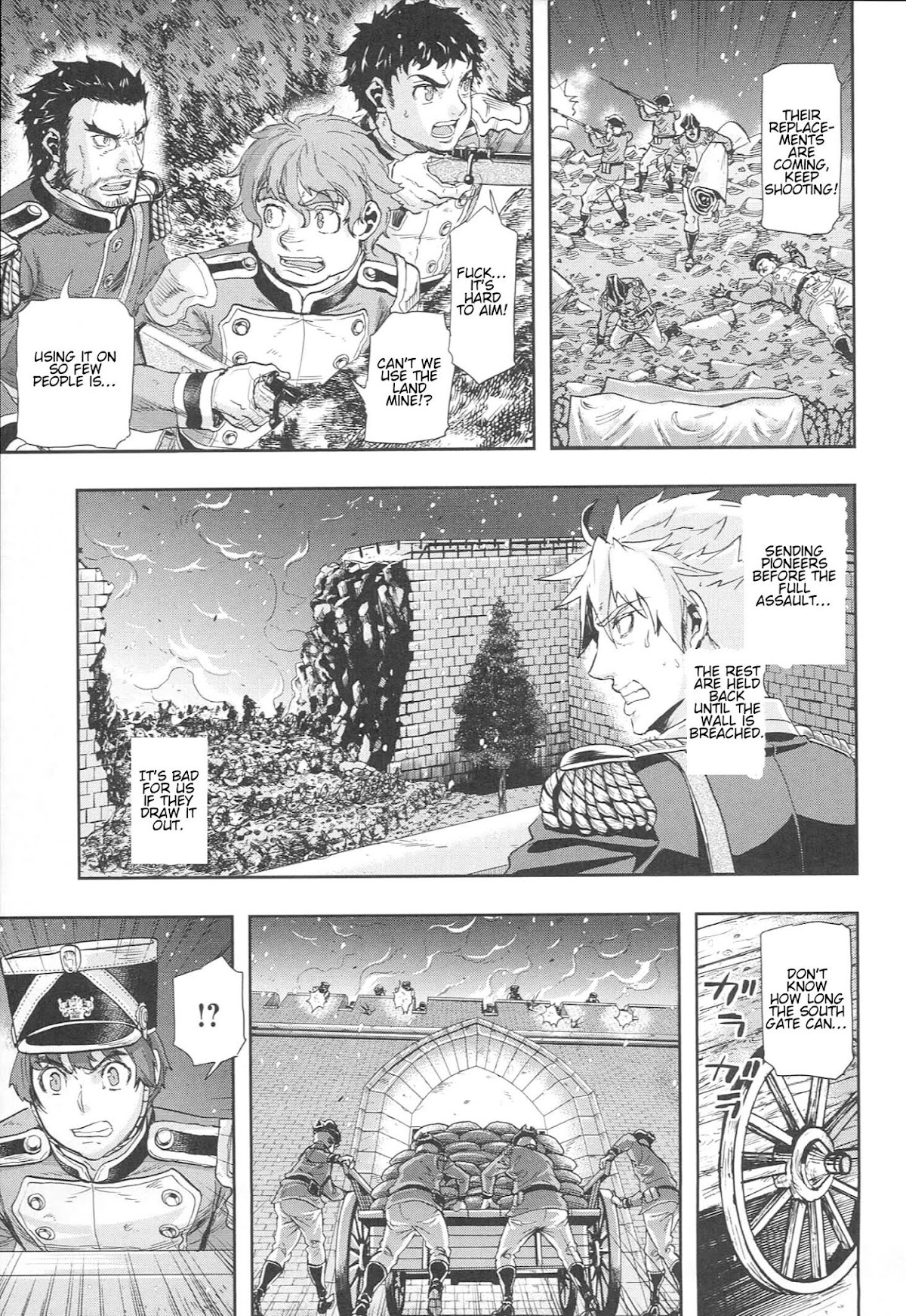 Gunka no Baltzar Chapter 53 page 11 - Chapter 53: The Fall