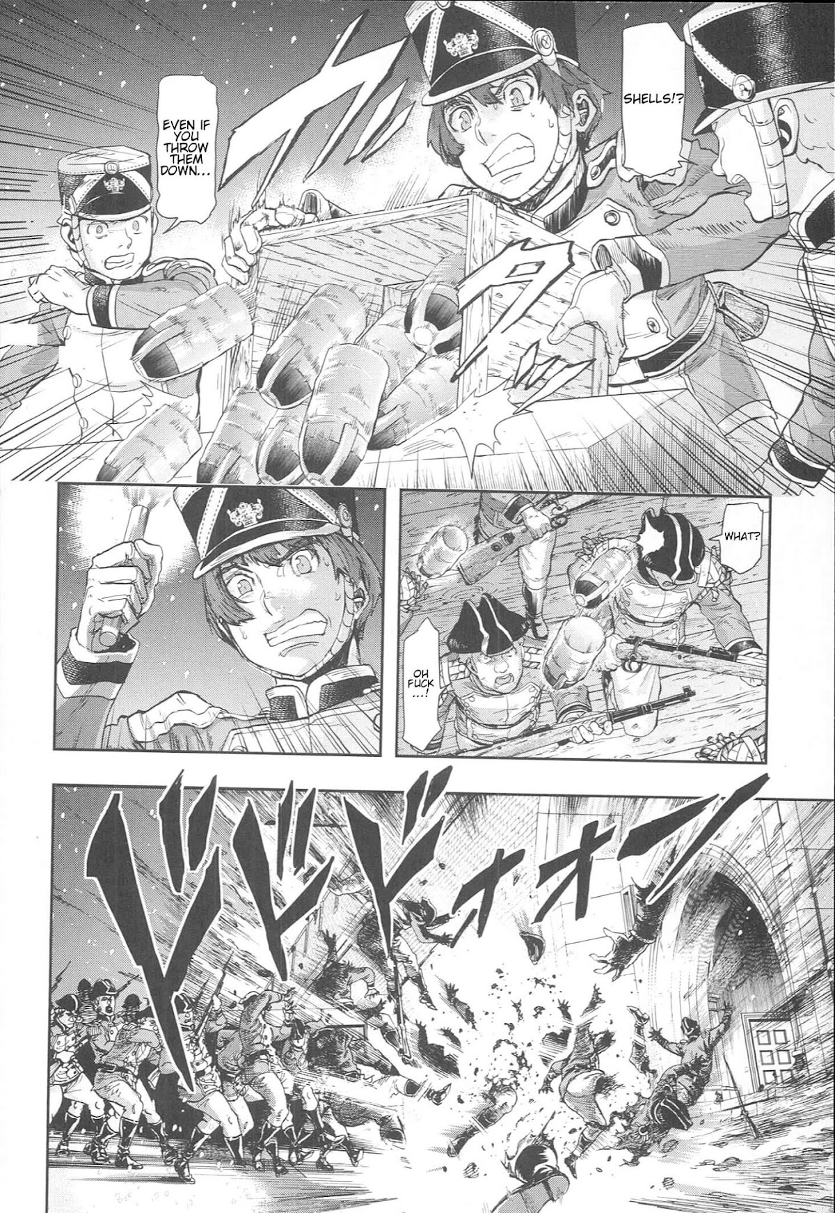 Gunka no Baltzar Chapter 53 page 8 - Chapter 53: The Fall