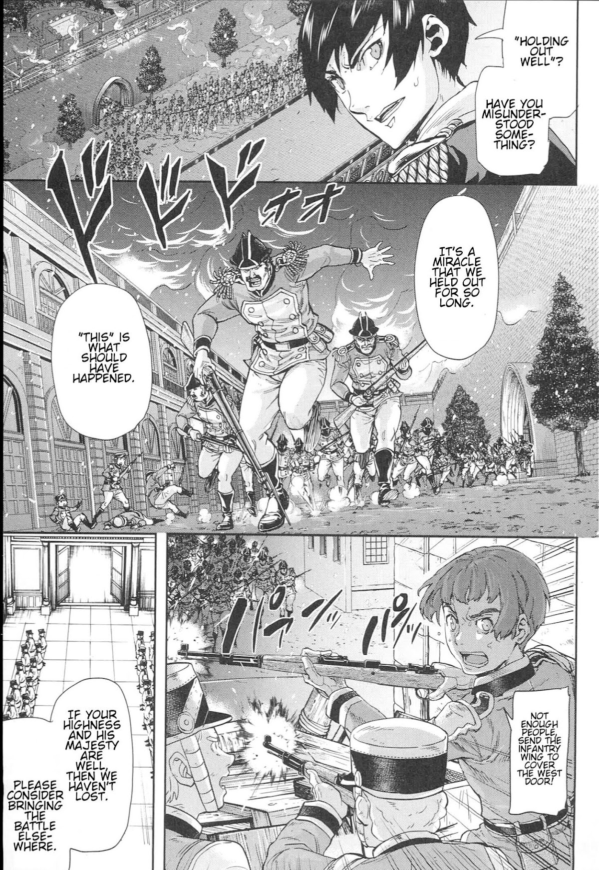 Gunka no Baltzar Chapter 54 page 11 - Chapter 54: Battle Cry