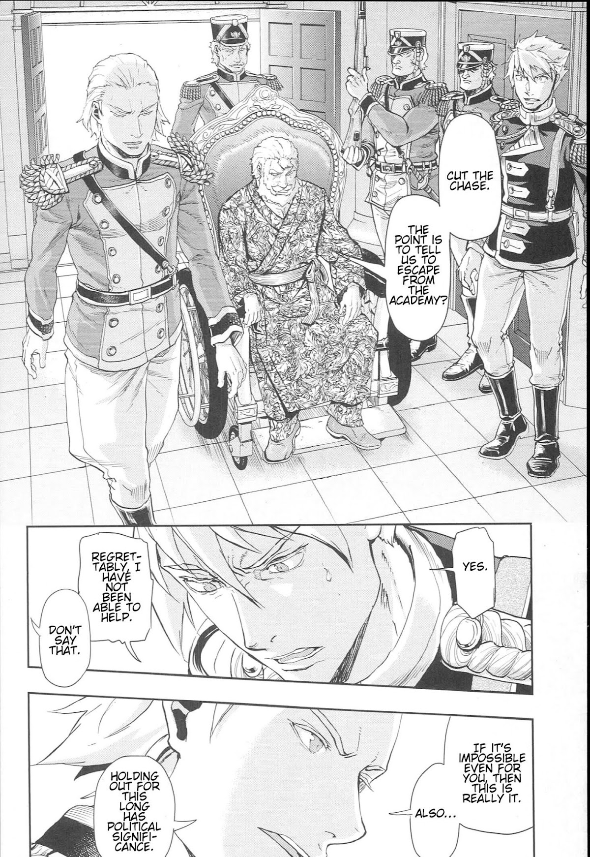 Gunka no Baltzar Chapter 54 page 12 - Chapter 54: Battle Cry