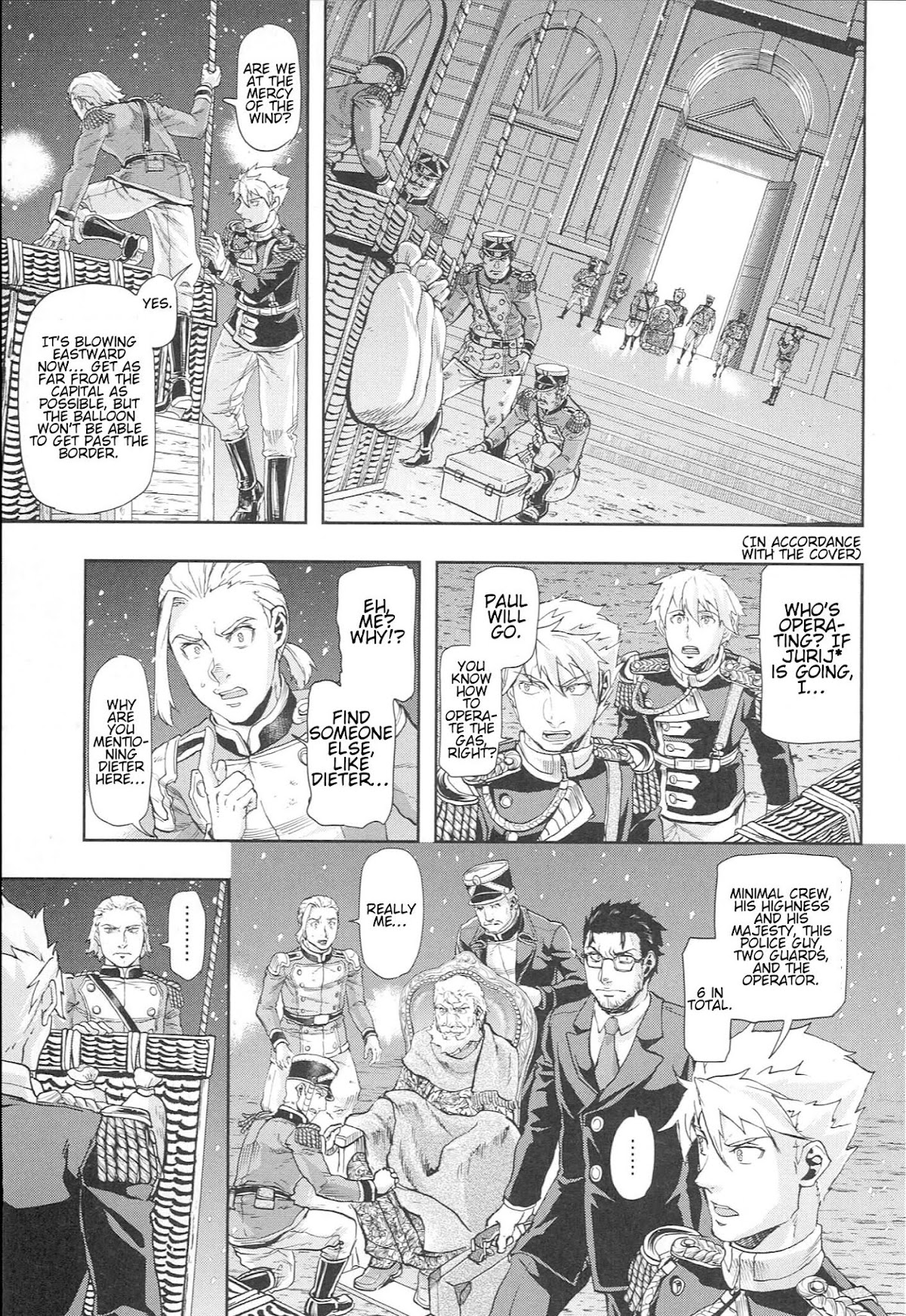 Gunka no Baltzar Chapter 54 page 13 - Chapter 54: Battle Cry