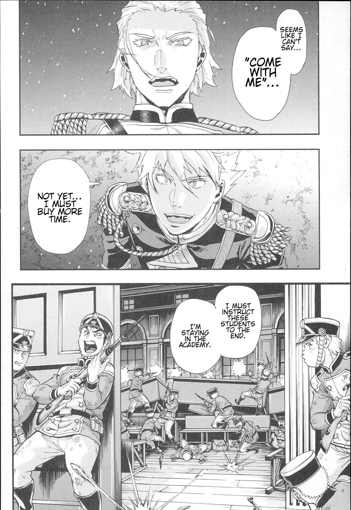 Gunka no Baltzar Chapter 54 page 14 - Chapter 54: Battle Cry