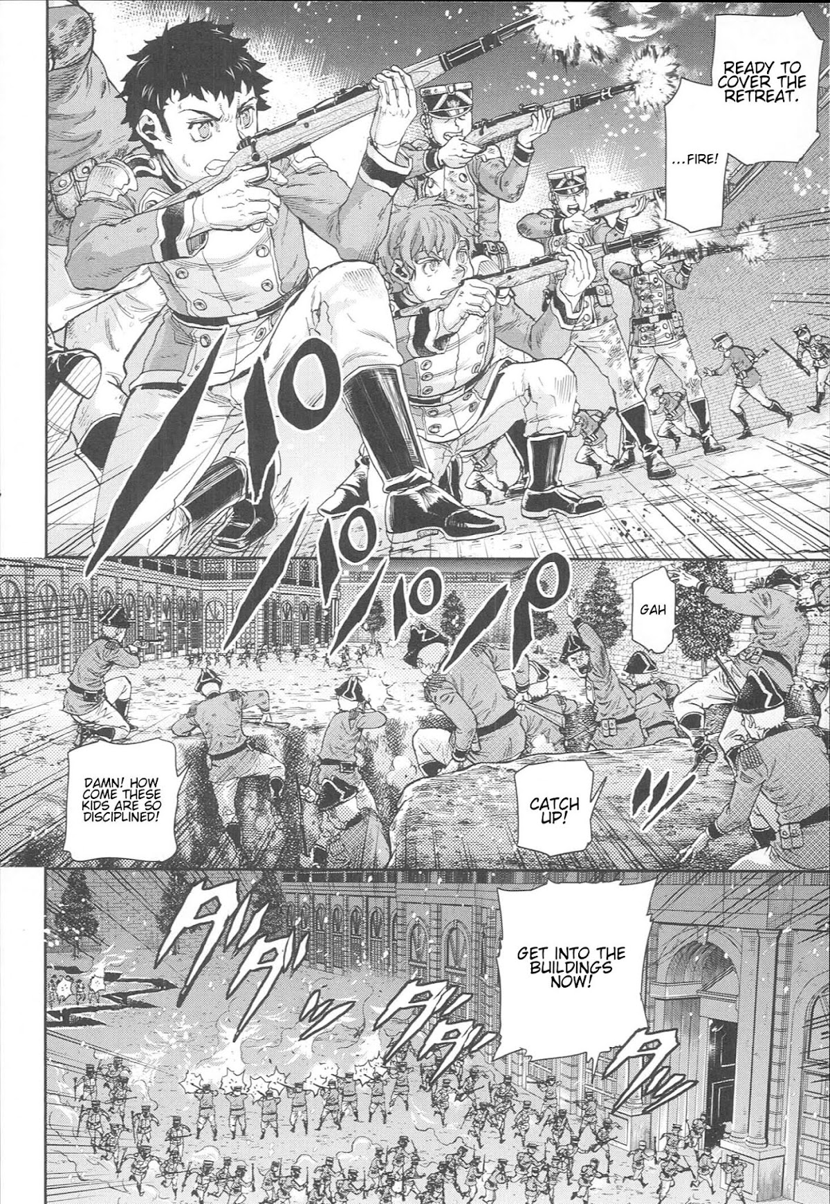Gunka no Baltzar Chapter 54 page 6 - Chapter 54: Battle Cry