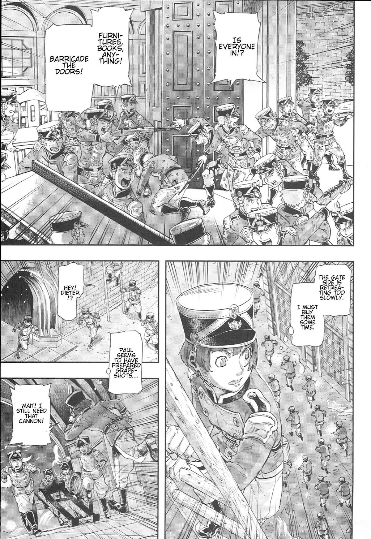 Gunka no Baltzar Chapter 54 page 7 - Chapter 54: Battle Cry