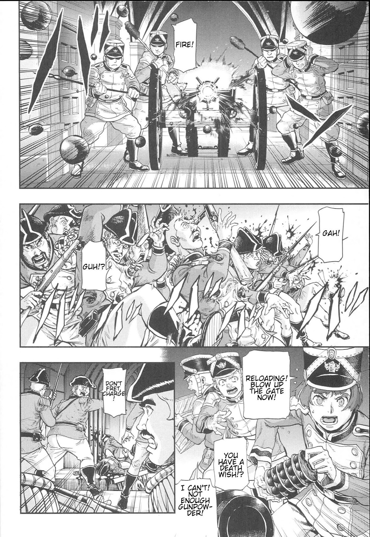 Gunka no Baltzar Chapter 54 page 8 - Chapter 54: Battle Cry