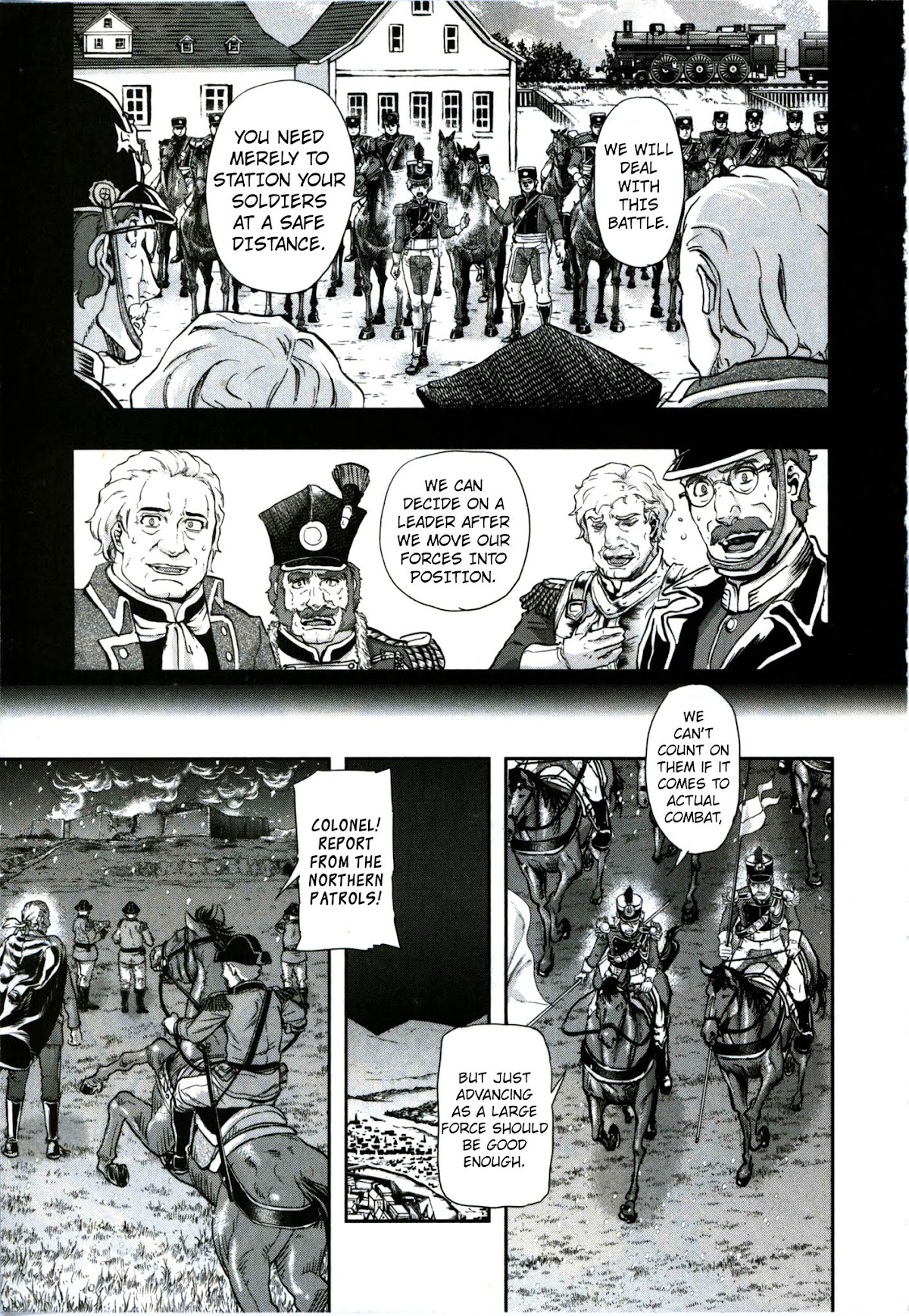 Gunka no Baltzar Chapter 55 page 11 - Chapter 55: Friends on Horseback