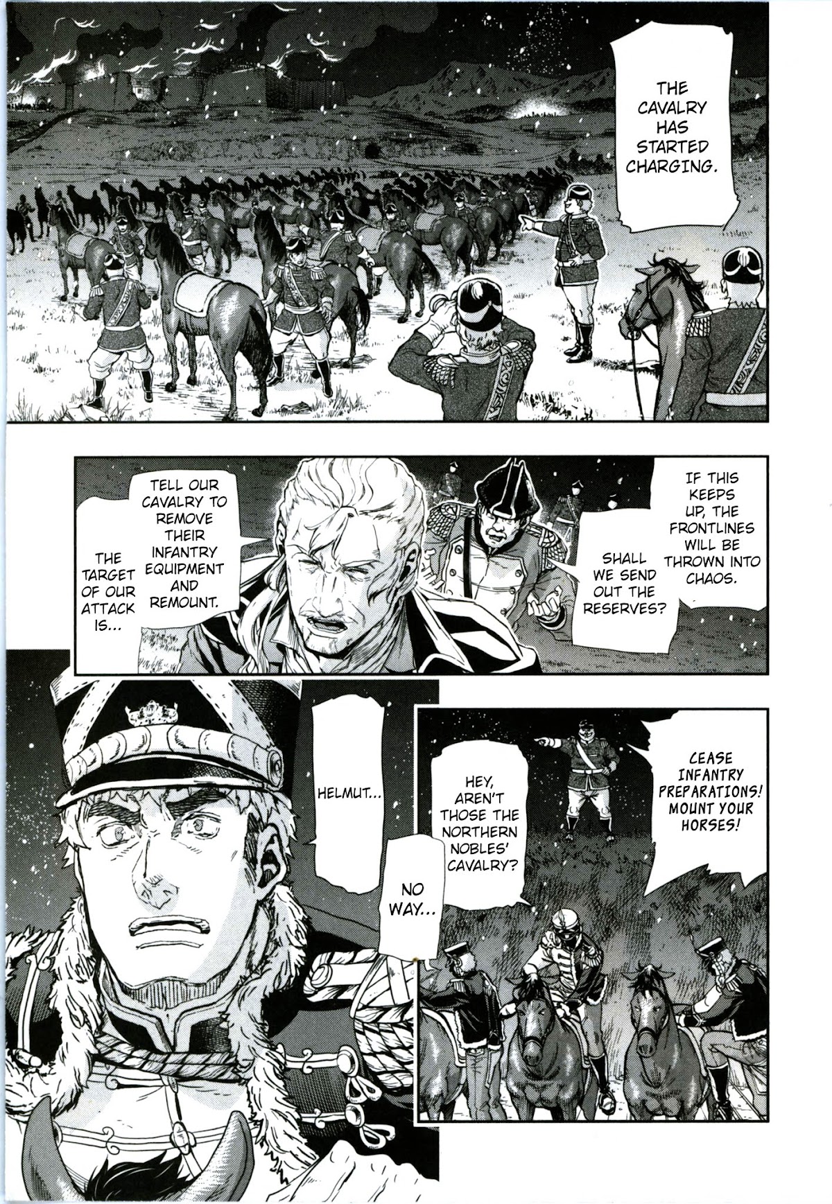 Gunka no Baltzar Chapter 55 page 13 - Chapter 55: Friends on Horseback