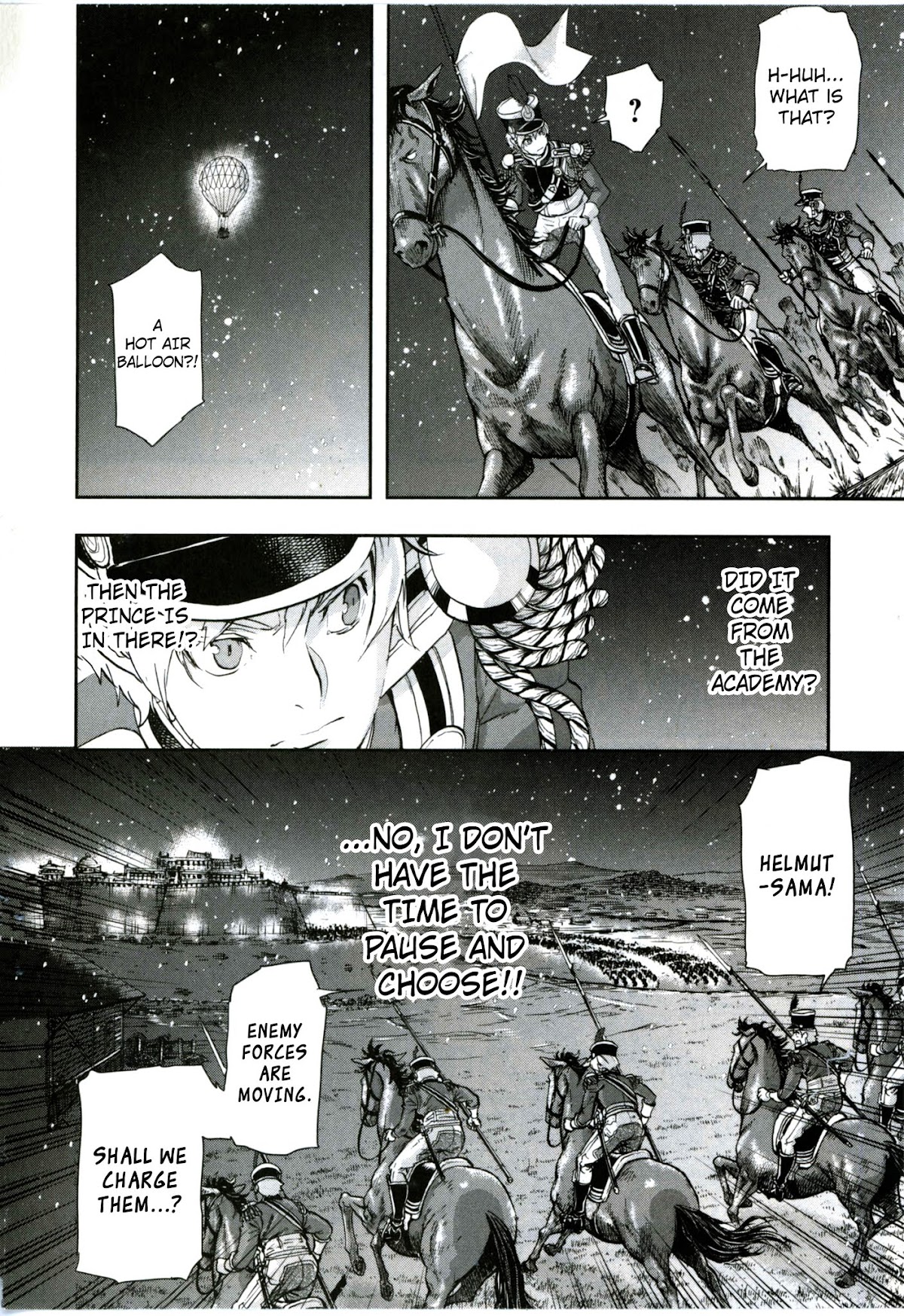 Gunka no Baltzar Chapter 55 page 14 - Chapter 55: Friends on Horseback