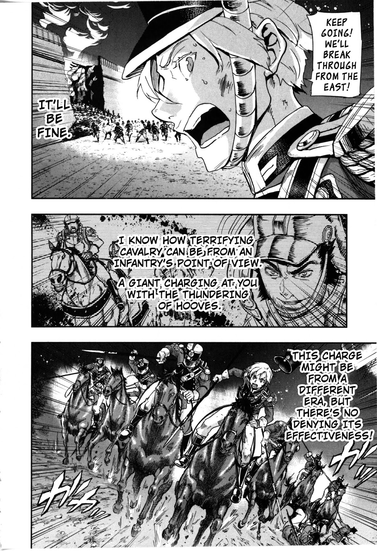 Gunka no Baltzar Chapter 55 page 17 - Chapter 55: Friends on Horseback