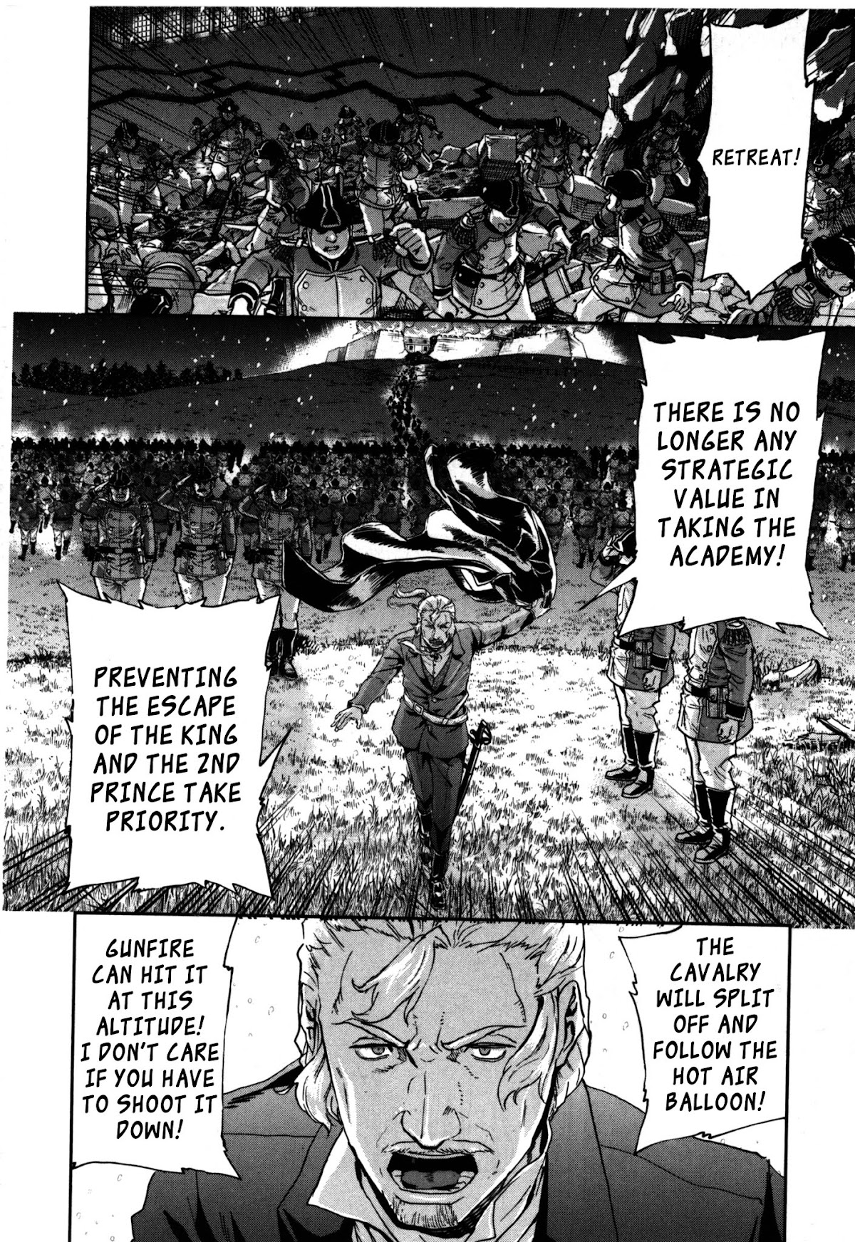 Gunka no Baltzar Chapter 55 page 21 - Chapter 55: Friends on Horseback