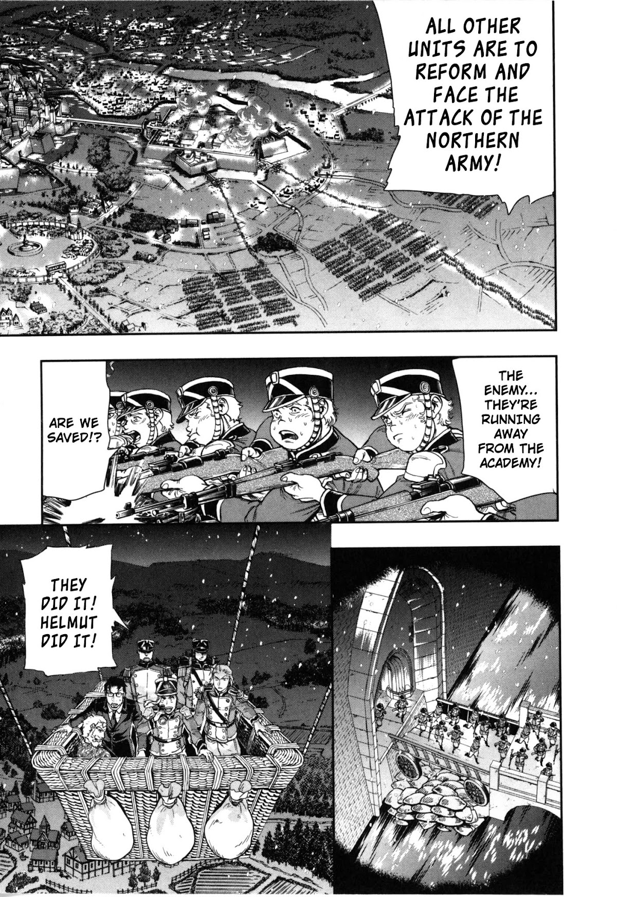 Gunka no Baltzar Chapter 55 page 22 - Chapter 55: Friends on Horseback