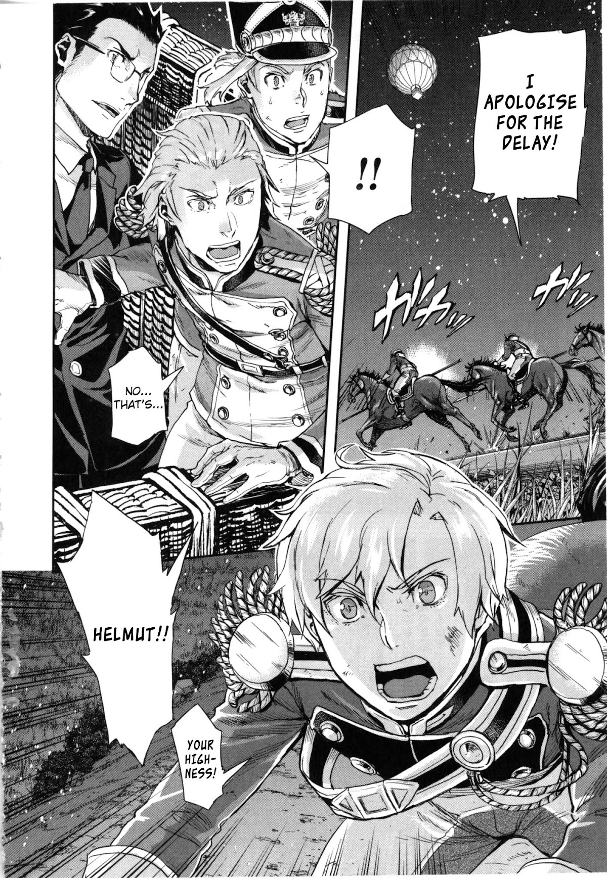 Gunka no Baltzar Chapter 55 page 25 - Chapter 55: Friends on Horseback