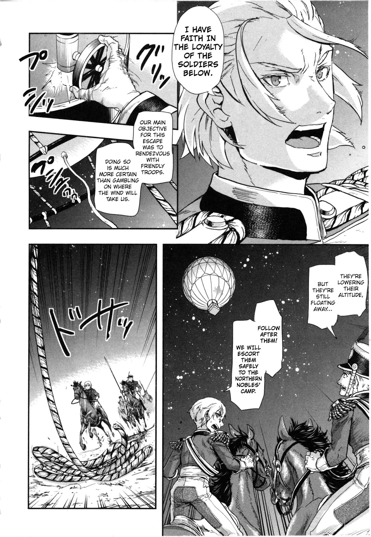 Gunka no Baltzar Chapter 55 page 27 - Chapter 55: Friends on Horseback