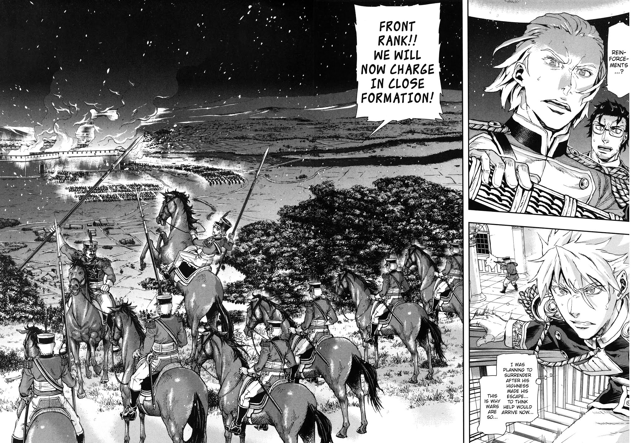 Gunka no Baltzar Chapter 55 page 9 - Chapter 55: Friends on Horseback