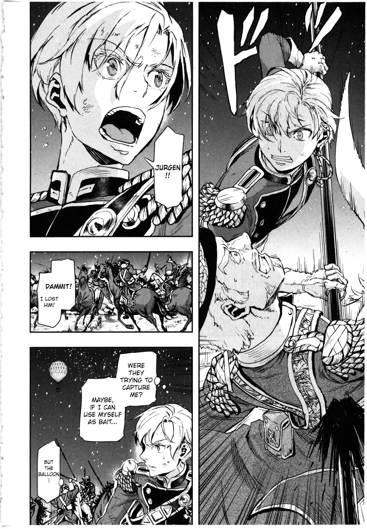 Gunka no Baltzar Chapter 56 page 11 - Chapter 56: Pursuers