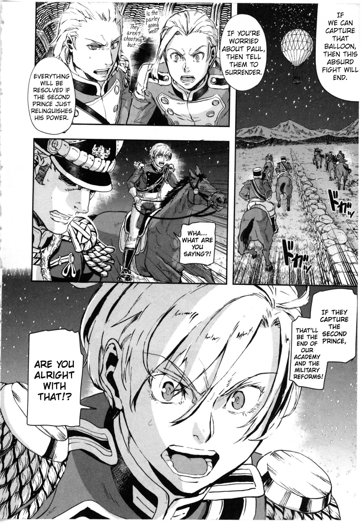 Gunka no Baltzar Chapter 56 page 17 - Chapter 56: Pursuers