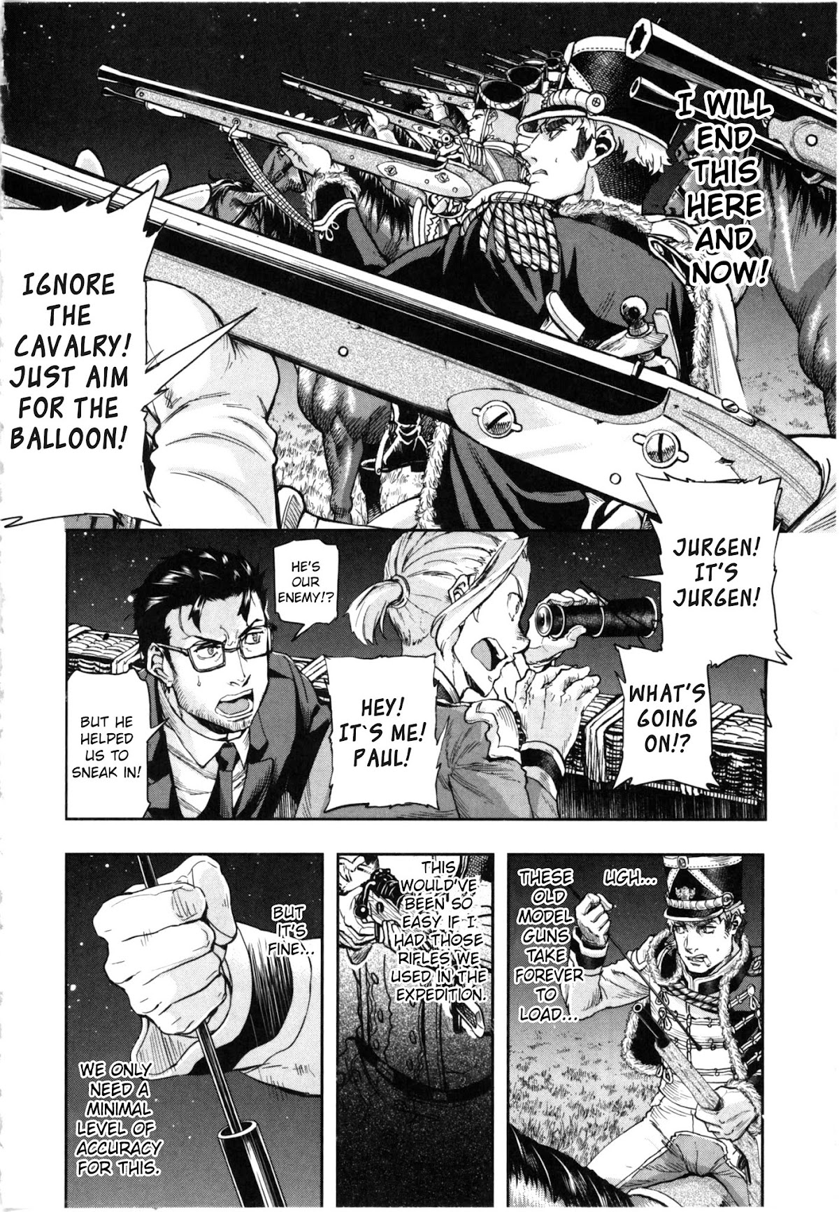 Gunka no Baltzar Chapter 56 page 4 - Chapter 56: Pursuers