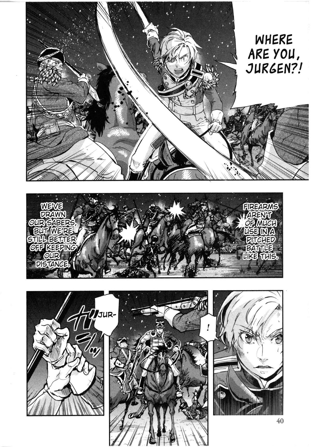 Gunka no Baltzar Chapter 56 page 9 - Chapter 56: Pursuers