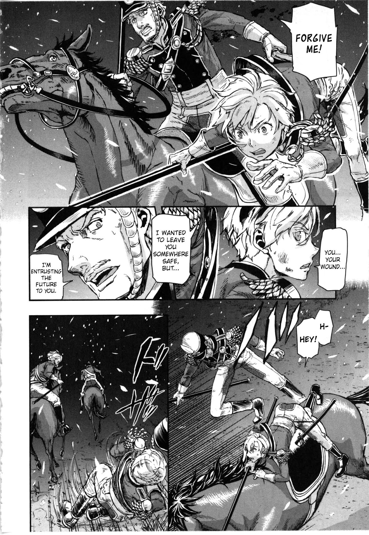 Gunka no Baltzar Chapter 57 page 14 - Chapter 57: Eternal Farewell