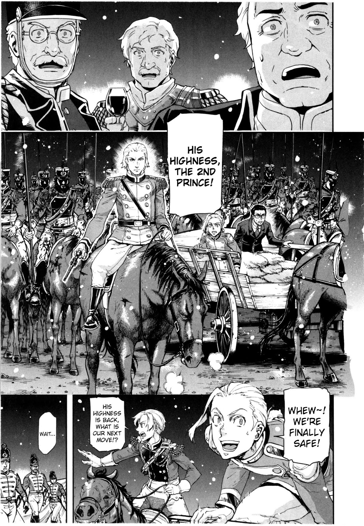 Gunka no Baltzar Chapter 58 page 11 - Chapter 58: High Level Politics