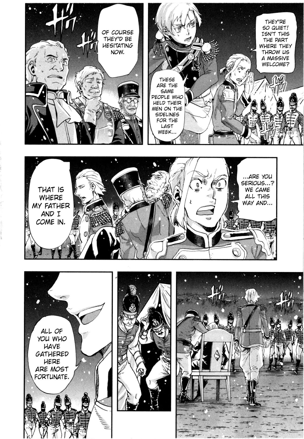Gunka no Baltzar Chapter 58 page 12 - Chapter 58: High Level Politics