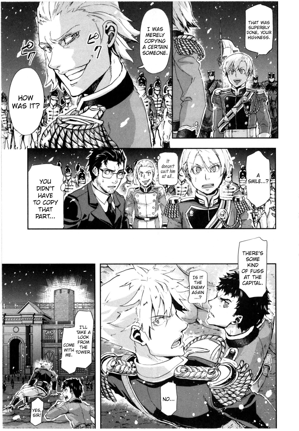 Gunka no Baltzar Chapter 58 page 15 - Chapter 58: High Level Politics