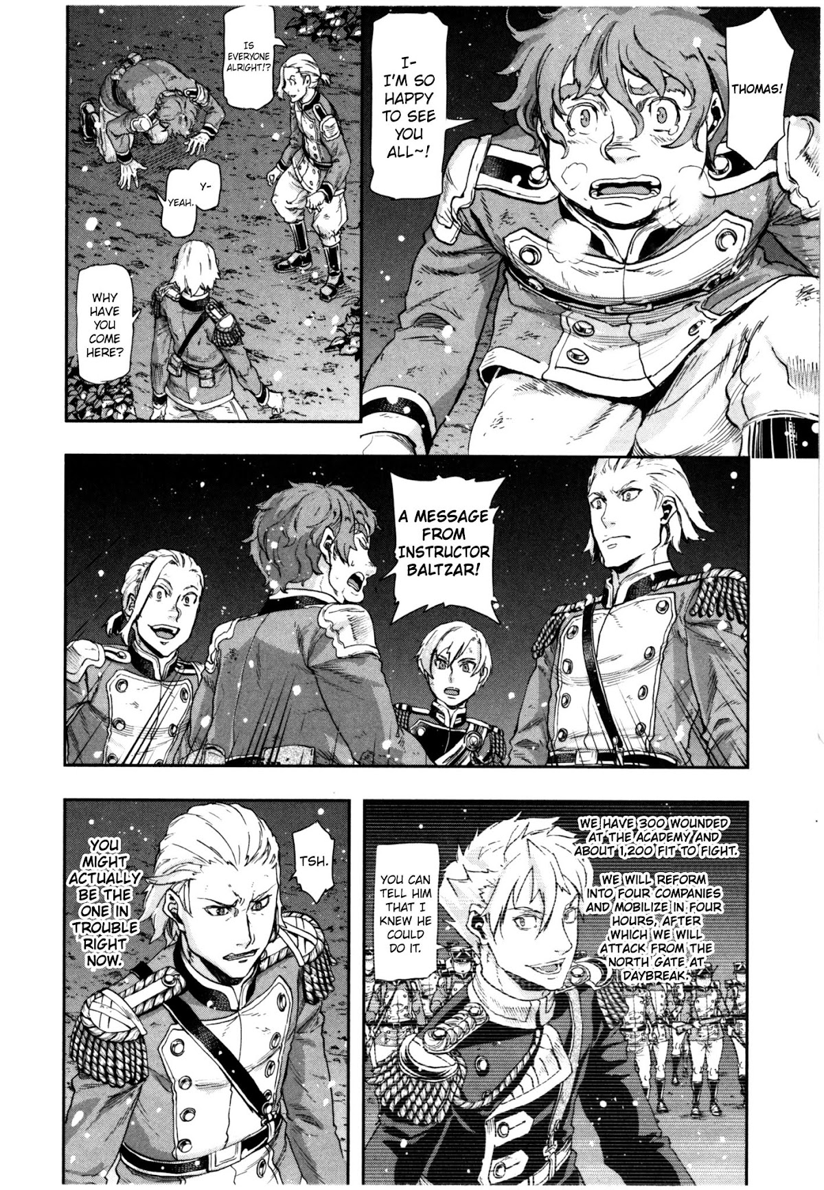 Gunka no Baltzar Chapter 58 page 20 - Chapter 58: High Level Politics