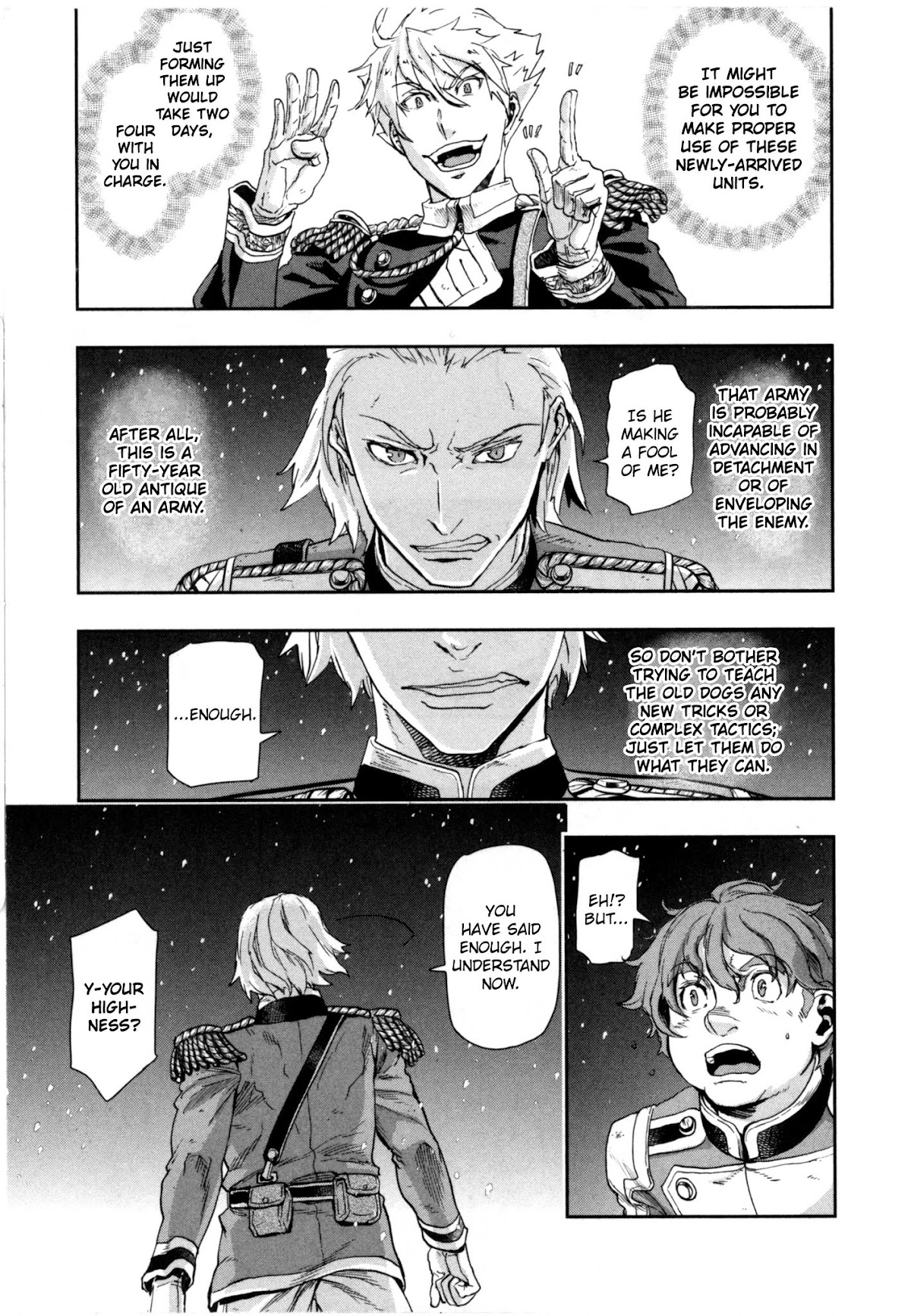 Gunka no Baltzar Chapter 58 page 21 - Chapter 58: High Level Politics