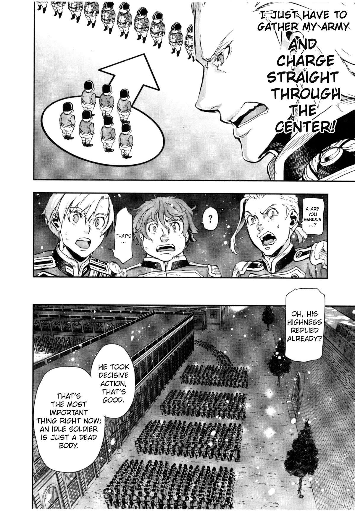 Gunka no Baltzar Chapter 58 page 22 - Chapter 58: High Level Politics