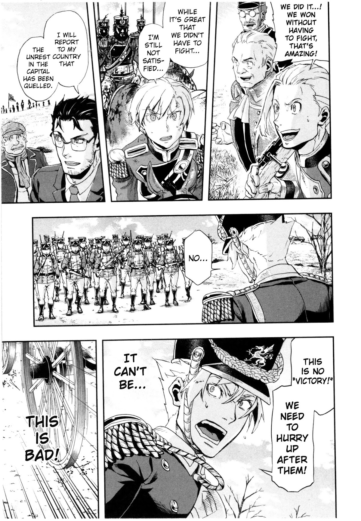Gunka no Baltzar Chapter 58 page 32 - Chapter 58: High Level Politics