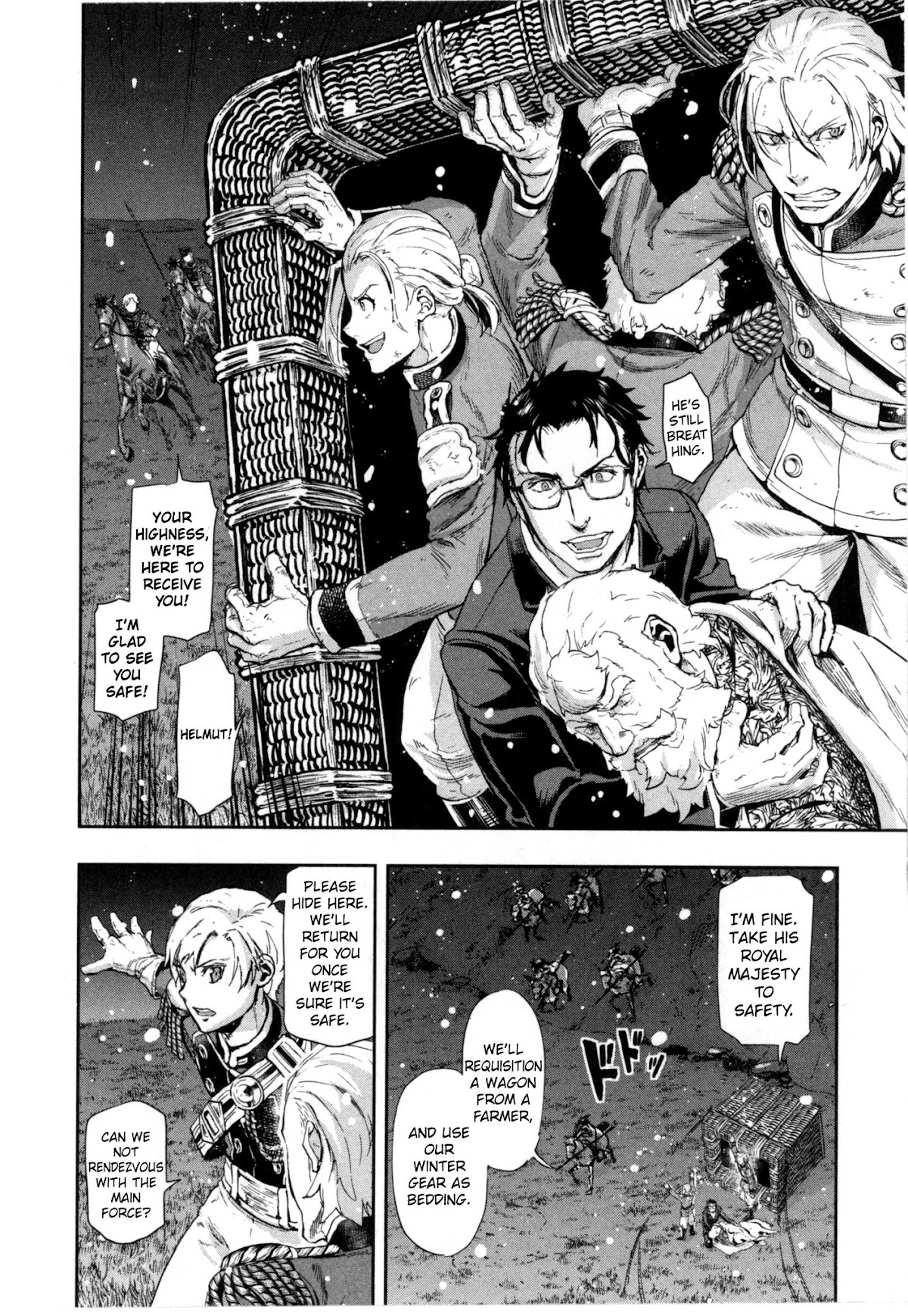 Gunka no Baltzar Chapter 58 page 4 - Chapter 58: High Level Politics