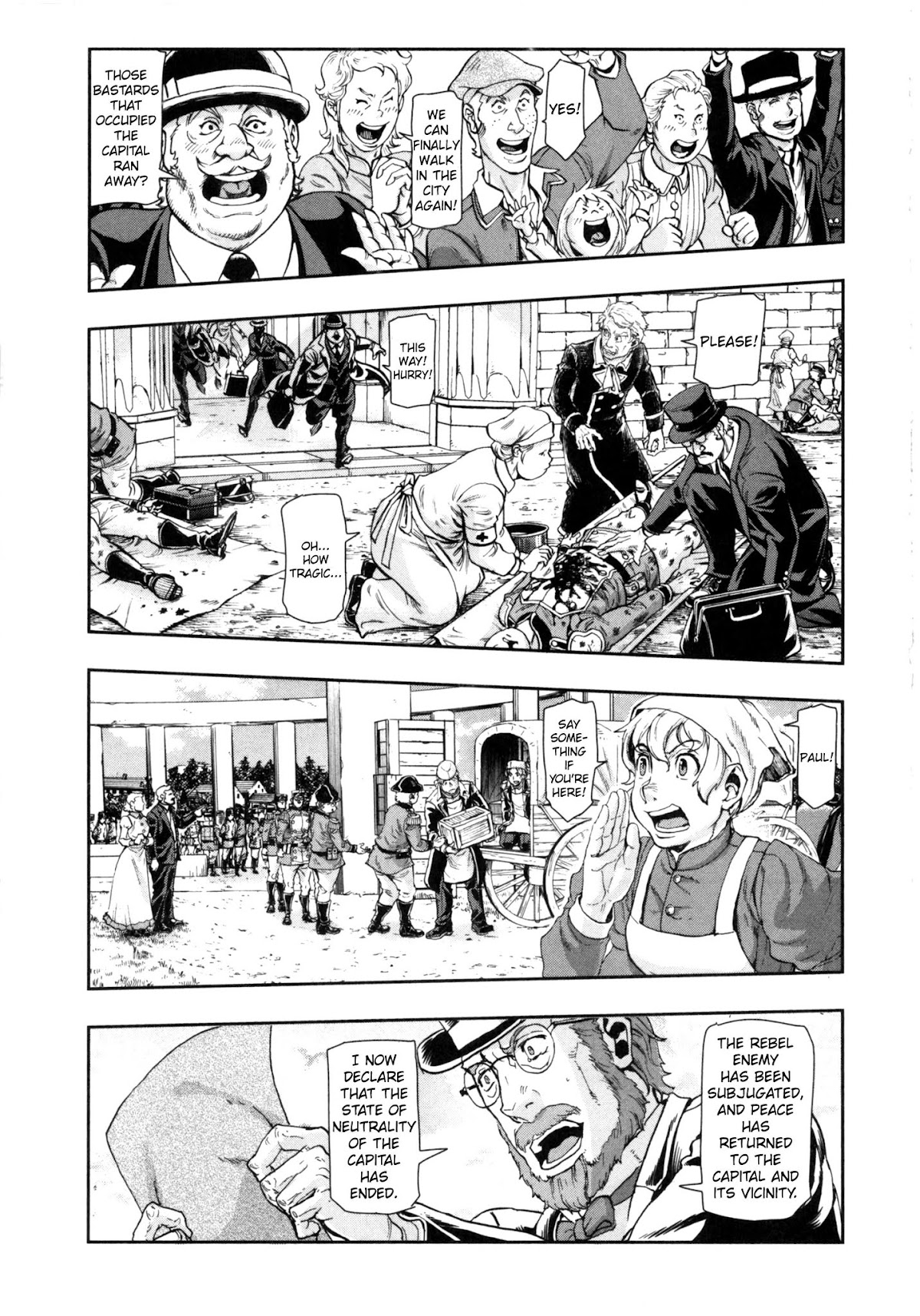 Gunka no Baltzar Chapter 59 page 11 - Chapter 59: Time for Pursuit