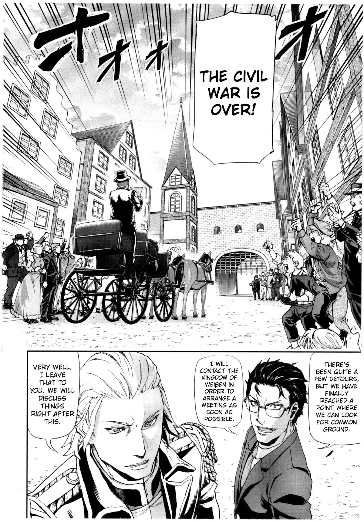 Gunka no Baltzar Chapter 59 page 12 - Chapter 59: Time for Pursuit