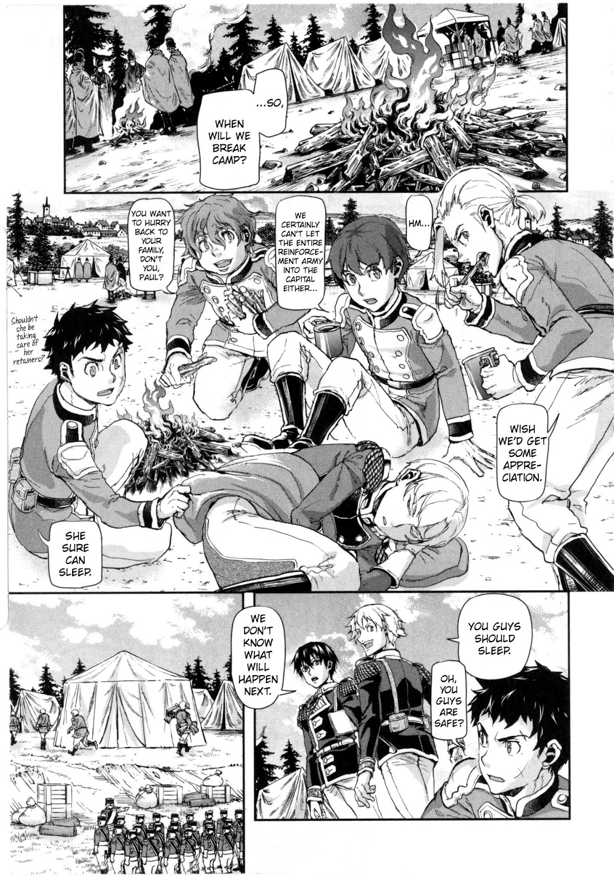 Gunka no Baltzar Chapter 59 page 13 - Chapter 59: Time for Pursuit