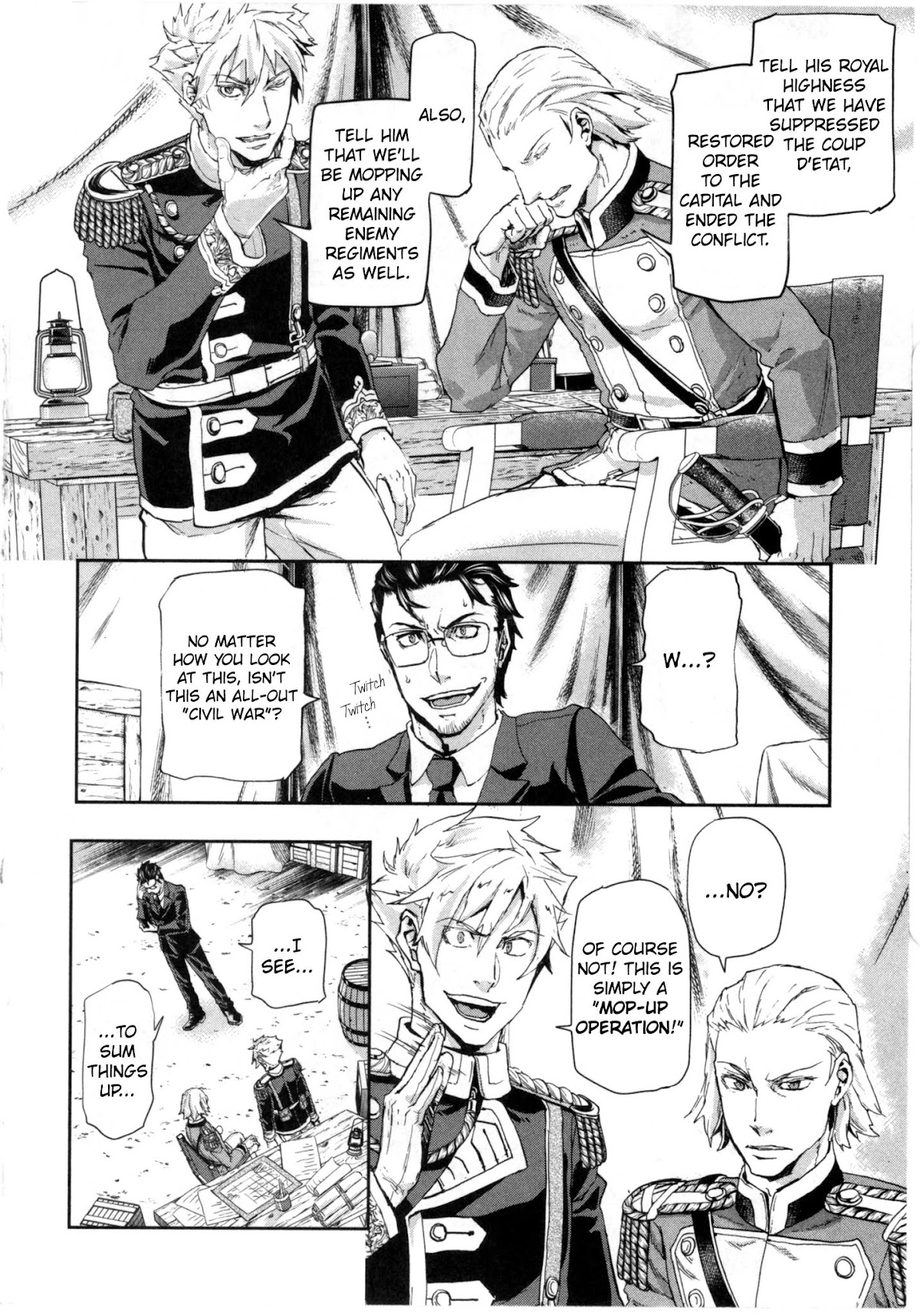 Gunka no Baltzar Chapter 59 page 14 - Chapter 59: Time for Pursuit