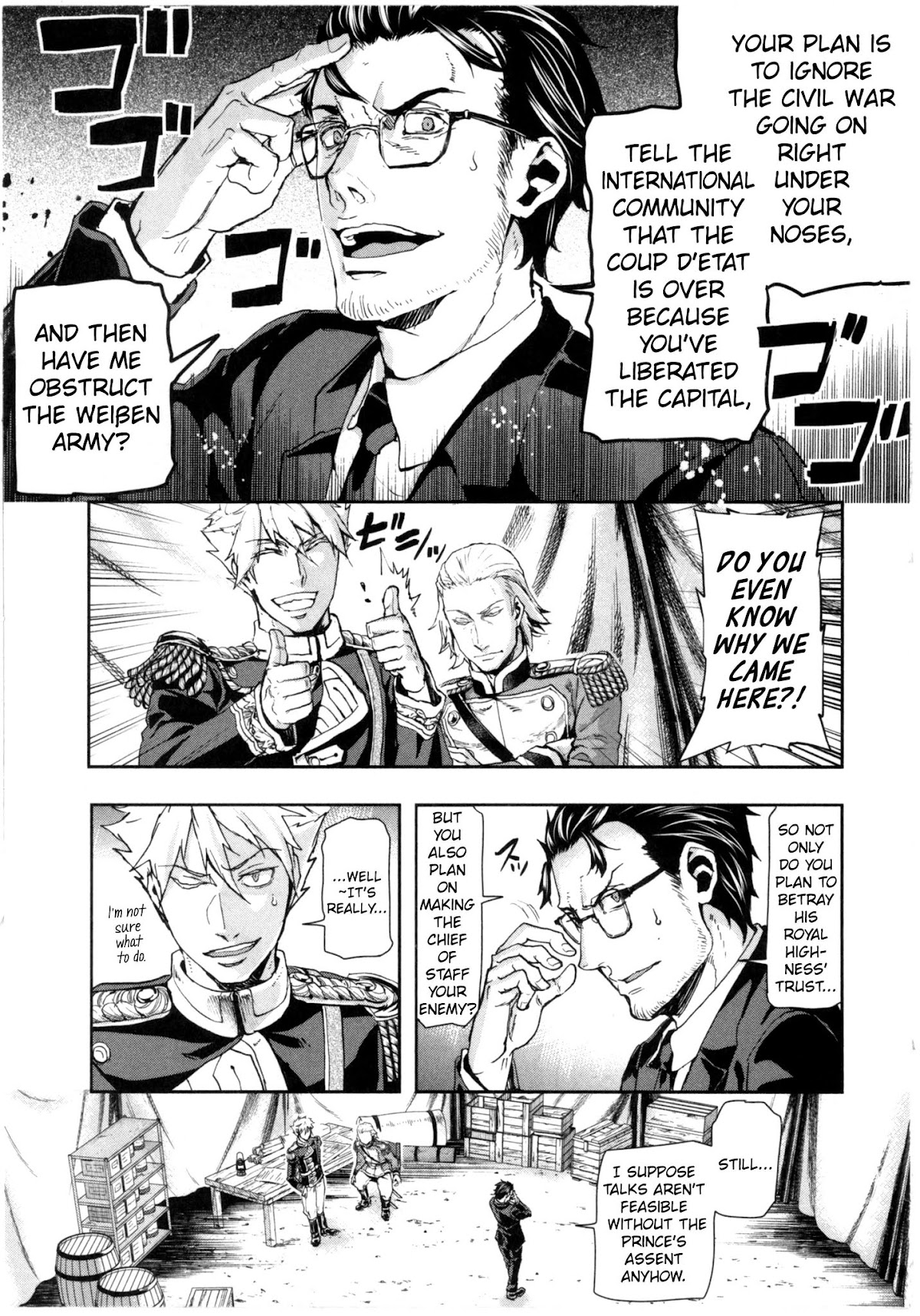 Gunka no Baltzar Chapter 59 page 15 - Chapter 59: Time for Pursuit