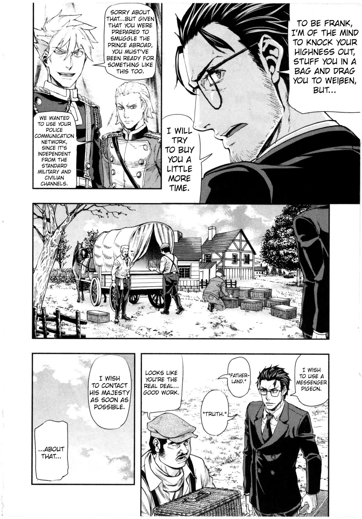 Gunka no Baltzar Chapter 59 page 16 - Chapter 59: Time for Pursuit