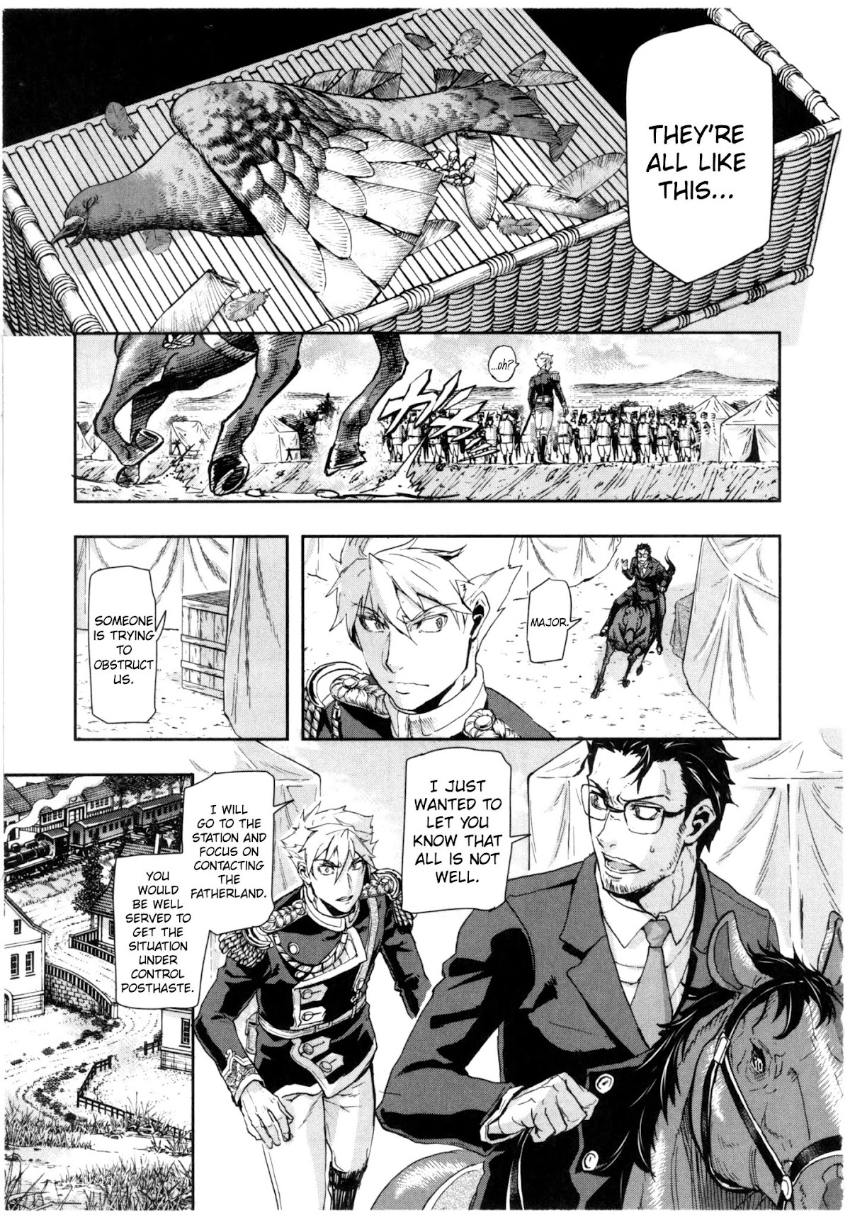 Gunka no Baltzar Chapter 59 page 17 - Chapter 59: Time for Pursuit