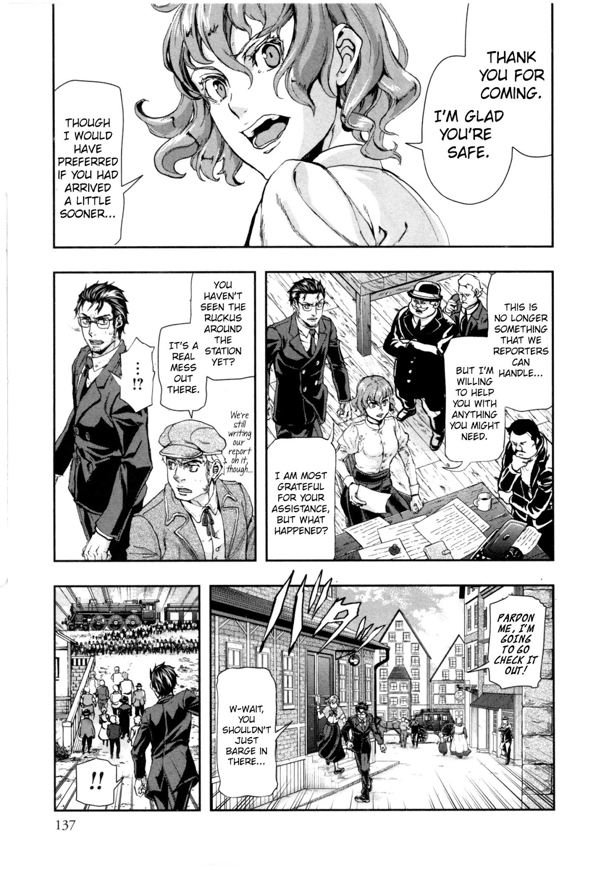 Gunka no Baltzar Chapter 59 page 19 - Chapter 59: Time for Pursuit