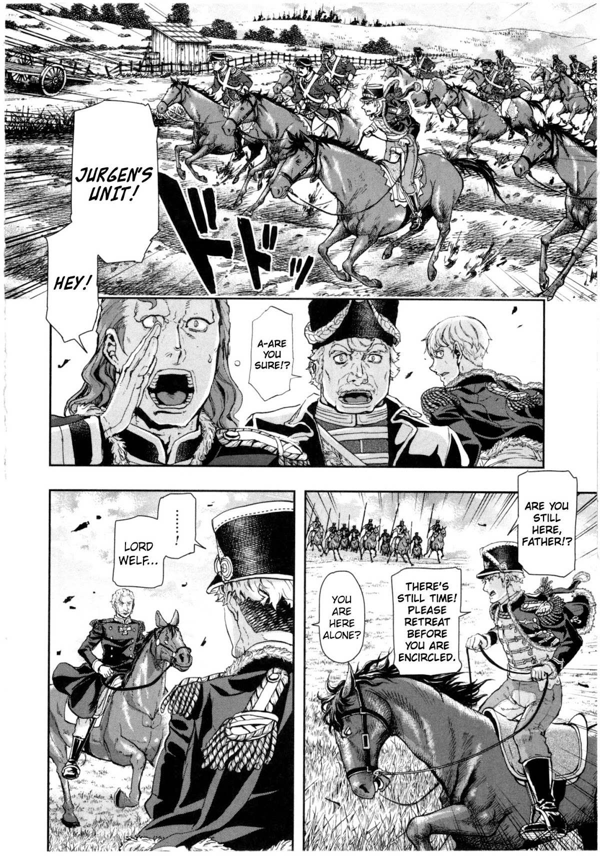 Gunka no Baltzar Chapter 59 page 4 - Chapter 59: Time for Pursuit