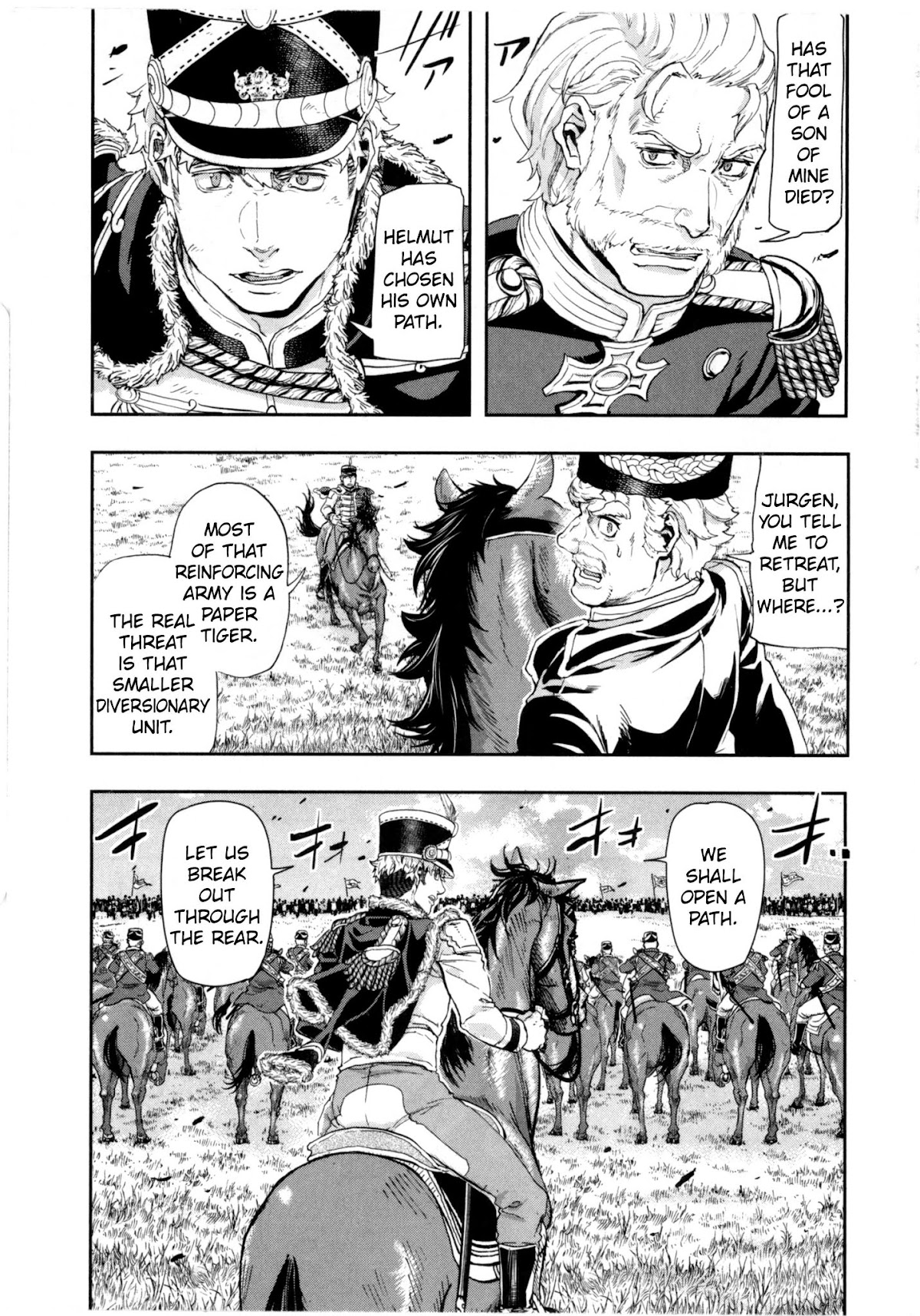 Gunka no Baltzar Chapter 59 page 5 - Chapter 59: Time for Pursuit