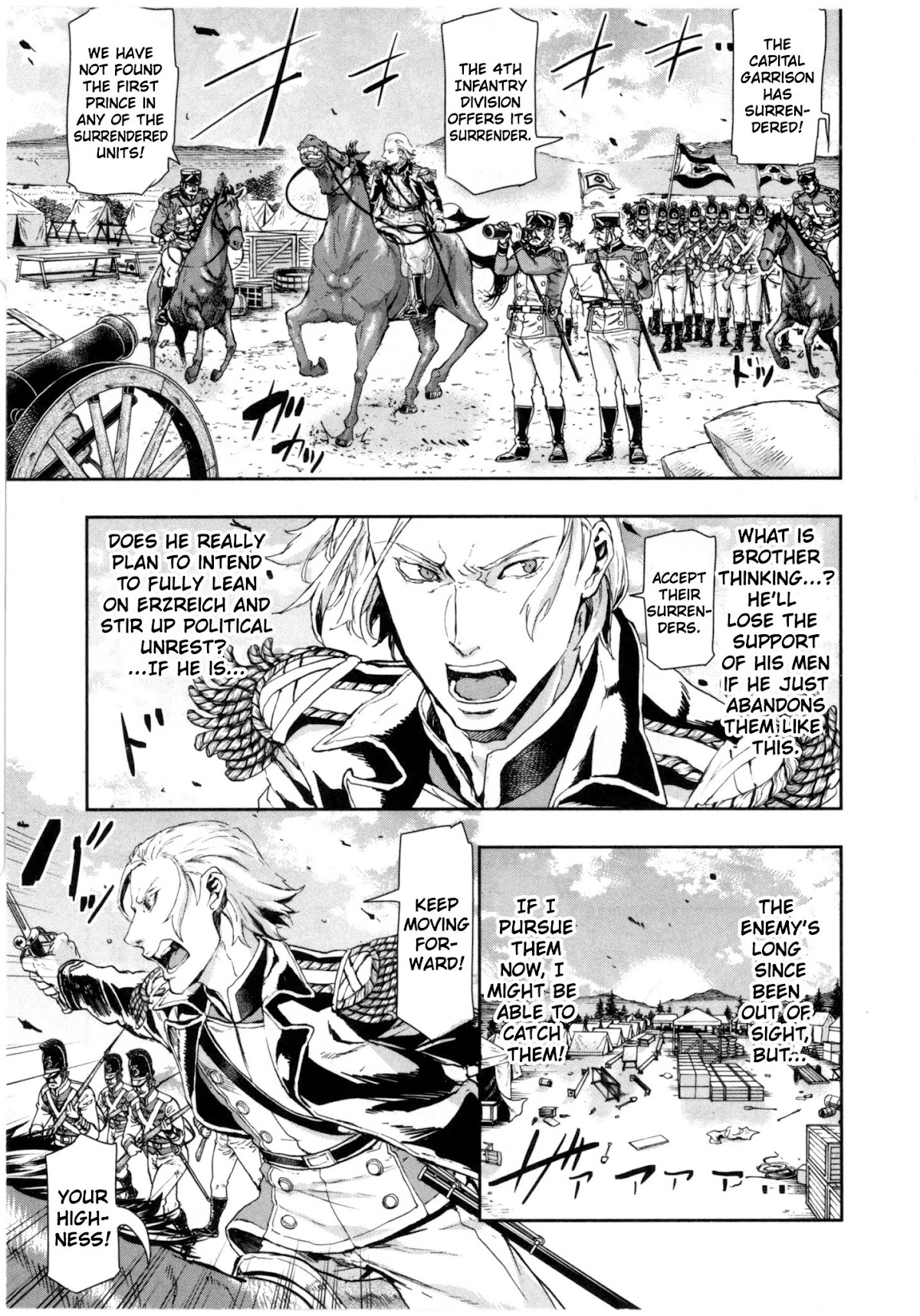 Gunka no Baltzar Chapter 59 page 7 - Chapter 59: Time for Pursuit