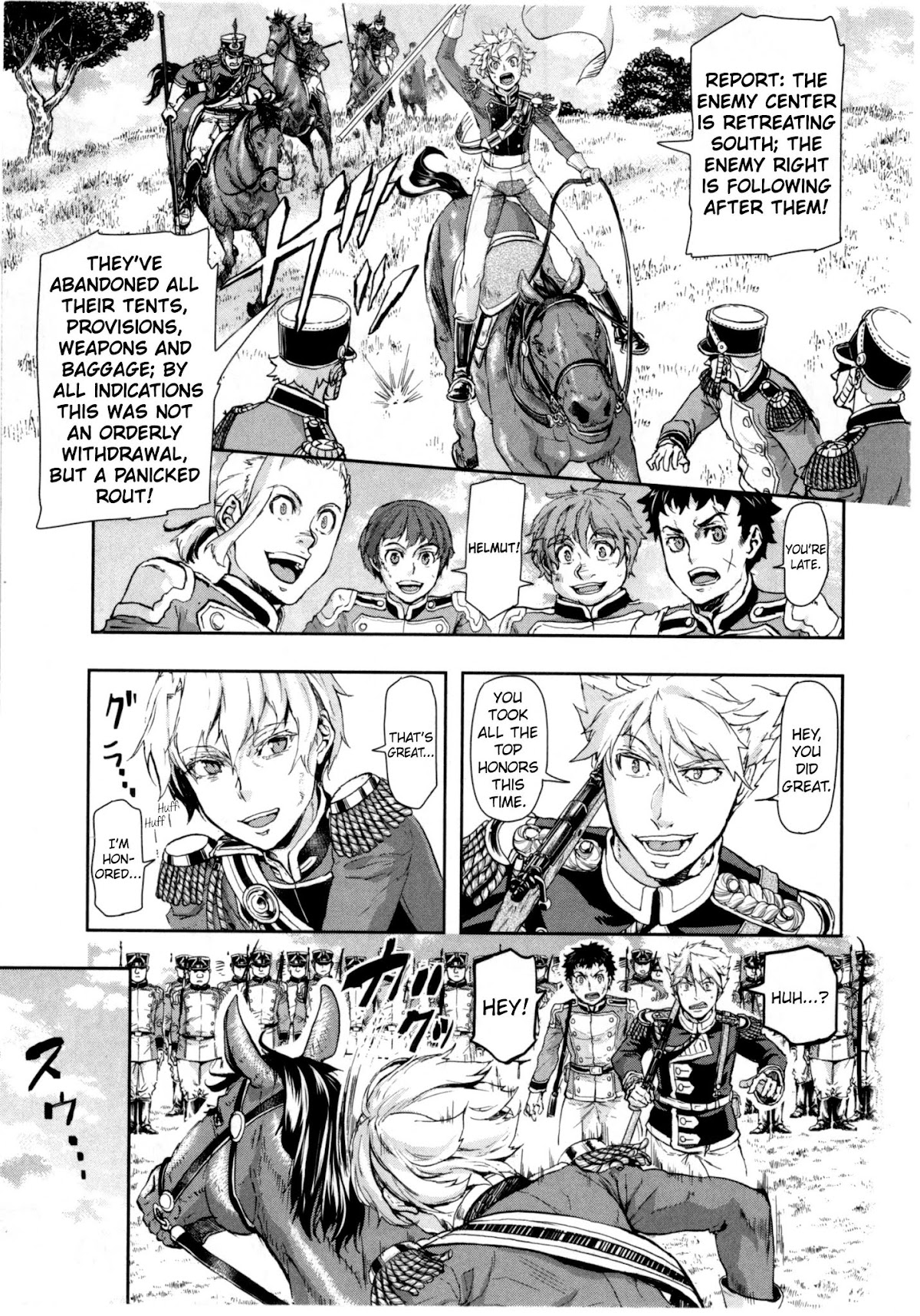Gunka no Baltzar Chapter 59 page 9 - Chapter 59: Time for Pursuit