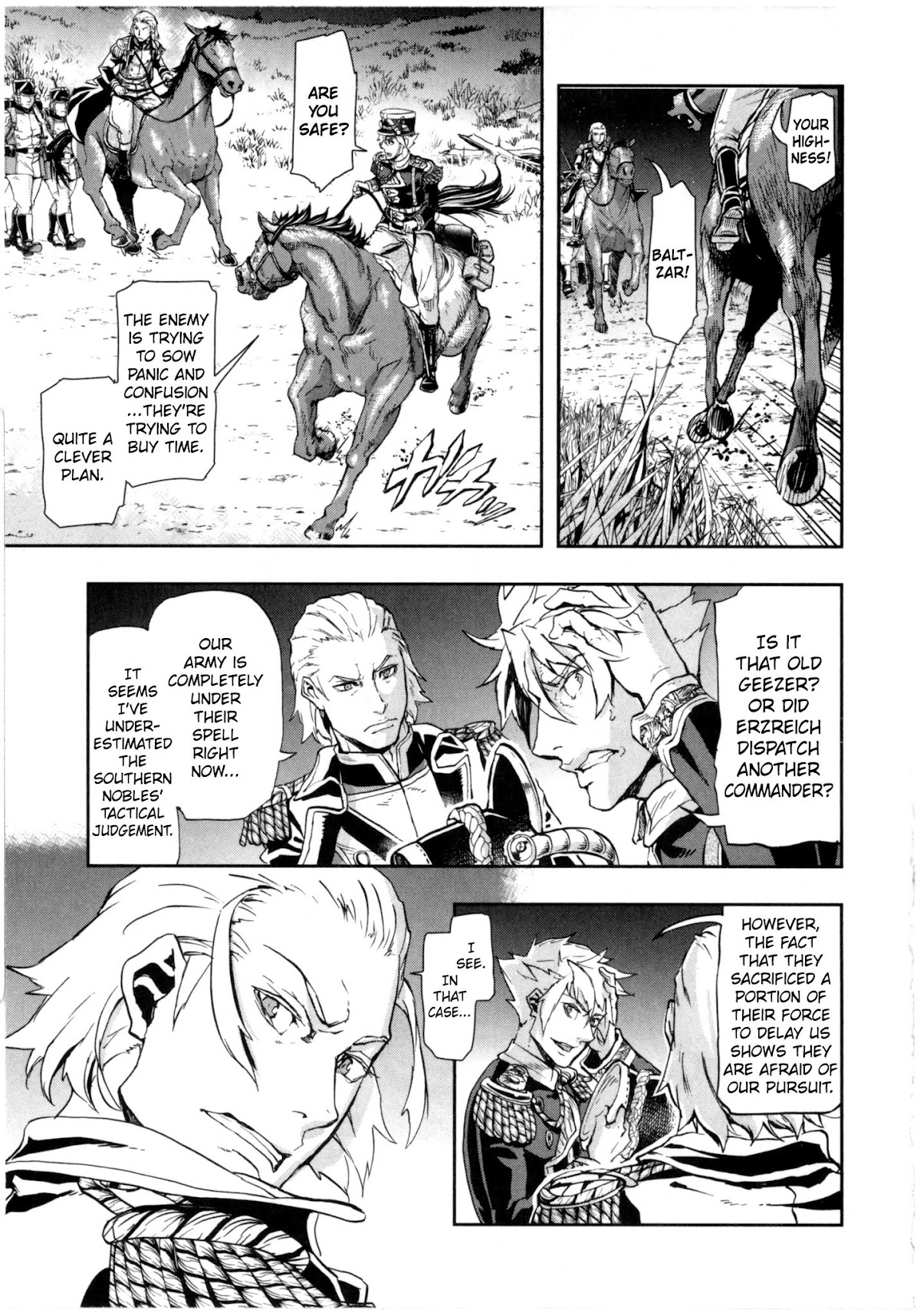 Gunka no Baltzar Chapter 60 page 17 - Chapter 60: The Instructor's Lesson